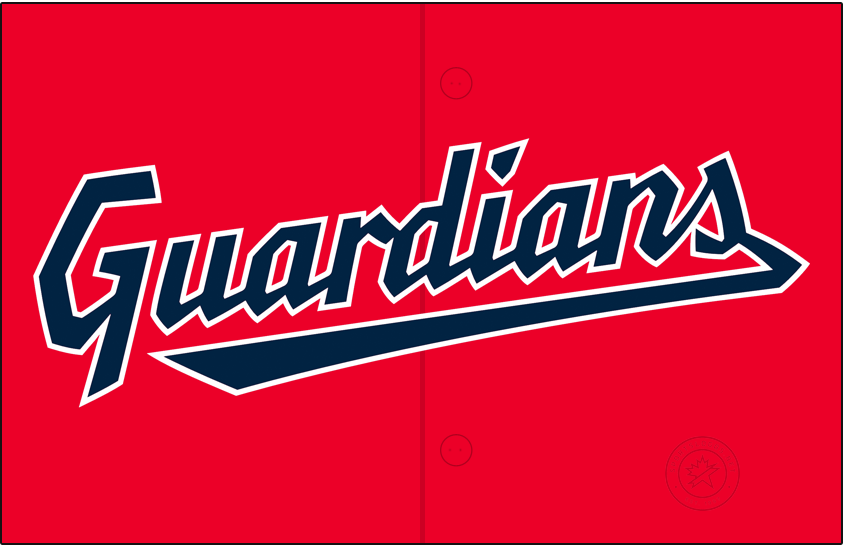 Cleveland Guardians 2022-Pres Jersey Logo v4 iron on heat transfer